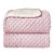 Cobertor Plush com Sherpa Dots - Rosa - Laço Bebê - Imagem 1