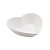 Bowl Coração Cerâmica - Branco - 12cm - Lyor - Imagem 1