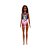 Barbie Praia - Maiô Roxo - Mattel - Imagem 1