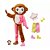Barbie Cutie Reveal Selva 10 Surpresas - Macaco - Mattel - Imagem 4
