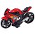 Super 1600 Motorcycle - Vermelha - BS Toys - Imagem 1