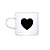 Caneca Black Heart Vidro Borossilicato - 125ml - Lyor - Imagem 1