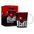 Caneca Porcelana Premium Flamengo - Brasfoot - Imagem 1