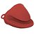 Luva Bico de Silicone - Vermelha - Mimo Style - Imagem 1