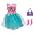 Cartela Roupas e Acessórios Belinda - Vestido Florido - DM Toys - Imagem 1