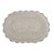 Tapete Oval de Crochê 50cm x 80cm - Fend Chip - Kacyumara - Imagem 1