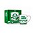 Caneca de Porcelana 300ml - Palmeiras 2 - Brasfoot - Imagem 1
