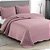 Kit Colcha Ilusion Favo Casal - Rosa - Camesa - Imagem 1