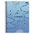 Caderno Universitário Cosmos - Azul - 160 Folhas - Foroni - Imagem 1