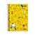 Caderno Espiral Universitário Simpsons - Amarelo - 80 Folhas - Tilibra - Imagem 1