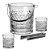 Kit Para Whisky em Cristal - Esplanada - 4 peças - L'hermitage - Imagem 1