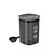 Pote Hermético Porta Mantimentos Café - Cinza - 1L - OU - Imagem 1
