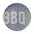 Prato Raso Stone BBQ em Porcelana Decorada - 28cm - Tramontina - Imagem 1