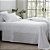 Jogo de Cama Satinee Acetinado Branco King - 300 Fios - Kacyumara - Imagem 2