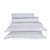 Jogo de Cama Satinee Acetinado Branco King - 300 Fios - Kacyumara - Imagem 1
