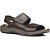 Sandália Masculina em Couro Velcro - Cravo - Pegada - Imagem 1
