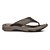 Chinelo Masculino de Couro Cravo - Pegada - Imagem 1