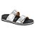 Chinelo Feminino Prateado Com Fivela - Vizzano - Imagem 1