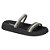 Chinelo Papete Strass Preto - Moleca - Imagem 1
