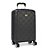 Mala Média Viagem Gash Monograma Preto - Luxcel - Imagem 1