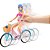 Boneca Barbie Conjunto de Brinquedo Bicicleta - Mattel - Imagem 4