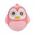 Boneco Pinguim Baby - Rosa - Nuga Baby - Imagem 1