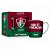 Caneca de Porcelana 300ml - Fluminense - Brasfoot - Imagem 1
