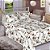 Jogo de Cama Premium Linea Casal Quadros - 180 Fios - Estamparia - Imagem 1