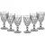 Jogo de Taças para Água Vitral Verre - 6 Peças - 320ml - Mimo Style - Imagem 1