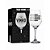 Taça de Vinho Quem Bebe Vive Menos - 385ml - Brasfoot - Imagem 1