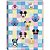 Caderno Brochura Capa Dura Universitário Disney Emoji Quadros - 80 Folhas - Tilibra - Imagem 1