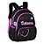 Mochila de Costas Luluca Smile - Preta - Clio Style - Imagem 1