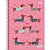 Caderno Capa Dura Spice Dogs - 80 folhas - Tilibra - Imagem 1