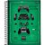 Caderno Espiral Player 1 - Joystick - 80 Folhas - Jandaia - Imagem 1