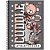 Caderno Espiral Fortnite Urso Team Líder - 160 Folhas - Foroni - Imagem 1
