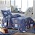 Jogo de Colcha Patchwork Teen - Jeans - Solteiro - Rozac - Imagem 1