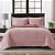 Jogo de Colcha Siena Attuale King - Rose - 3 Peças - Corttex - Imagem 1