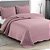 Kit Colcha Ilusion Favo Solteiro - Rose - Camesa - Imagem 1