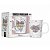 Caneca Porcelana Premium Amiga Maravilhosa - 260ml - Brasfoot - Imagem 1