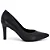 Scarpin Feminino Salto Alto Couro - Preto - Usaflex - Imagem 2