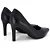 Scarpin Feminino Salto Alto Couro - Preto - Usaflex - Imagem 3