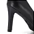 Scarpin Feminino Salto Alto Couro - Preto - Usaflex - Imagem 4