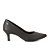 Scarpin Feminino Salto Baixo Couro - Preto - Dakota - Imagem 1
