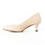 Scarpin Feminino Salto Baixo Couro - Bege - Dakota - Imagem 3