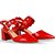 Sapato Scarpin Feminino Chanel Couro - Vermelho - Bottero - Imagem 2