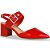 Sapato Scarpin Feminino Chanel Couro - Vermelho - Bottero - Imagem 1