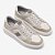 Tênis Masculino Denim Wide Creme - Democrata - Imagem 2
