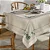 Toalha de Mesa Quadrada Renova 4 Lugares - Botânica D - Döhler Clean - Imagem 1
