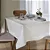 Toalha de Mesa Quadrada Athenas 4 Lugares - Edite Bege - Döhler Clean - Imagem 1