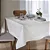 Toalha de Mesa Retangular - Edite Bege - 8 lugares - Döhler Clean - Imagem 1